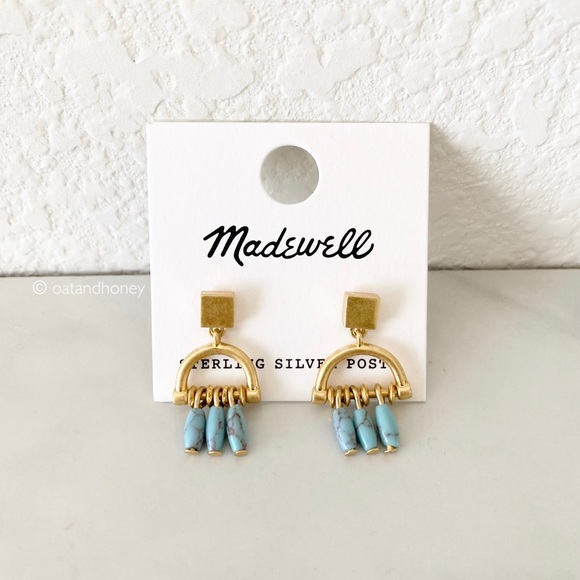 Madewell Jewelry - Madewell Westward Drop Stud Earrings